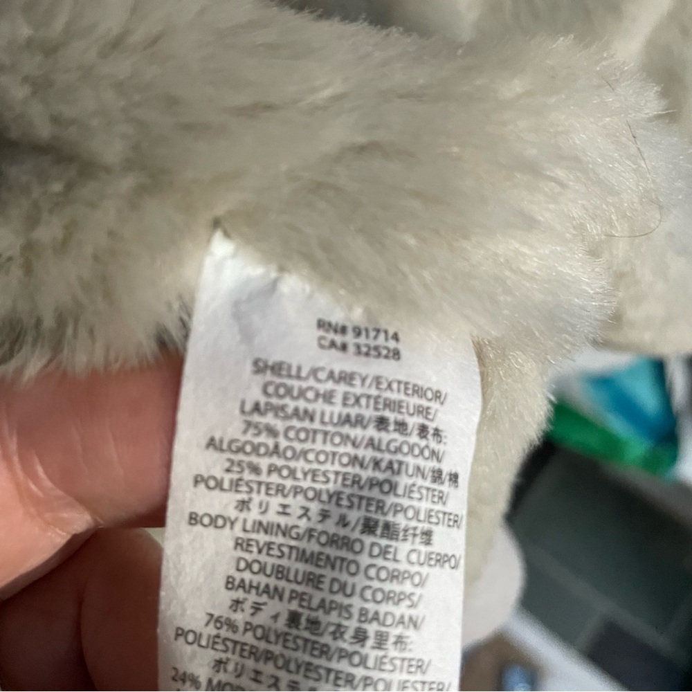AX Armani Exchange Uber-Fluffy Sweatshirt in Heathered Gray - Picture 6 of 8
